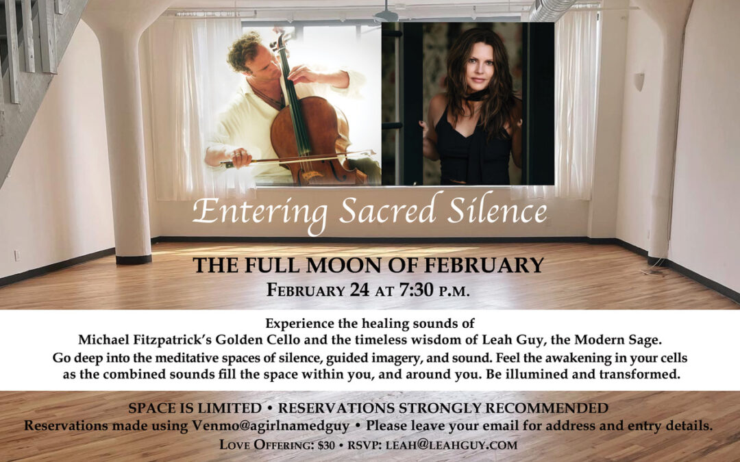 Entering Sacred Silence – A Night of Healing with Cellist Michael Fitzpatrick