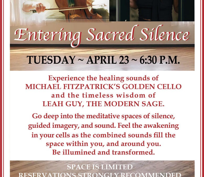 Entering Sacred Silence Sound Healing Event